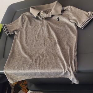 Ralph lauren grey performance fit shirt